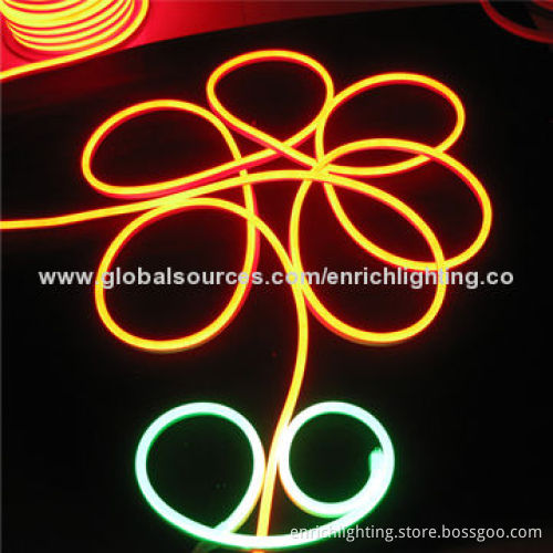 Flexible LED Neon Rope Lights with Long Lifespan, Energy-saving Features and CE/RoHS/FCC MarkNew